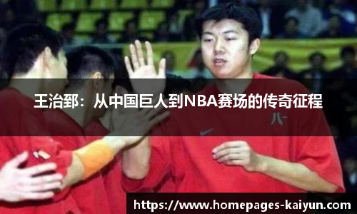 王治郅：从中国巨人到NBA赛场的传奇征程