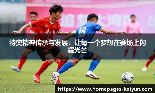 特奥精神传承与发展：让每一个梦想在赛场上闪耀光芒